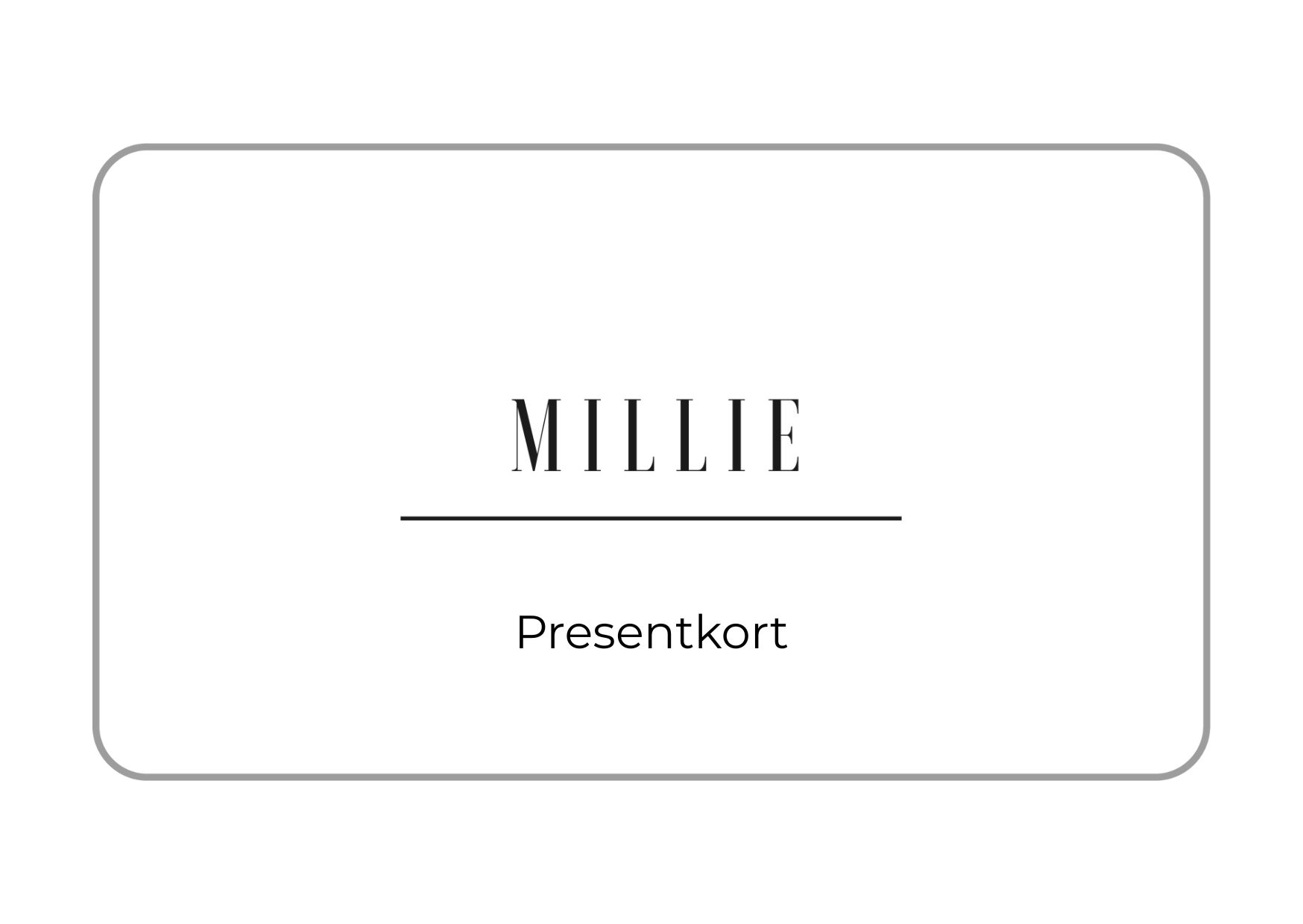 Digitalt Presentkort